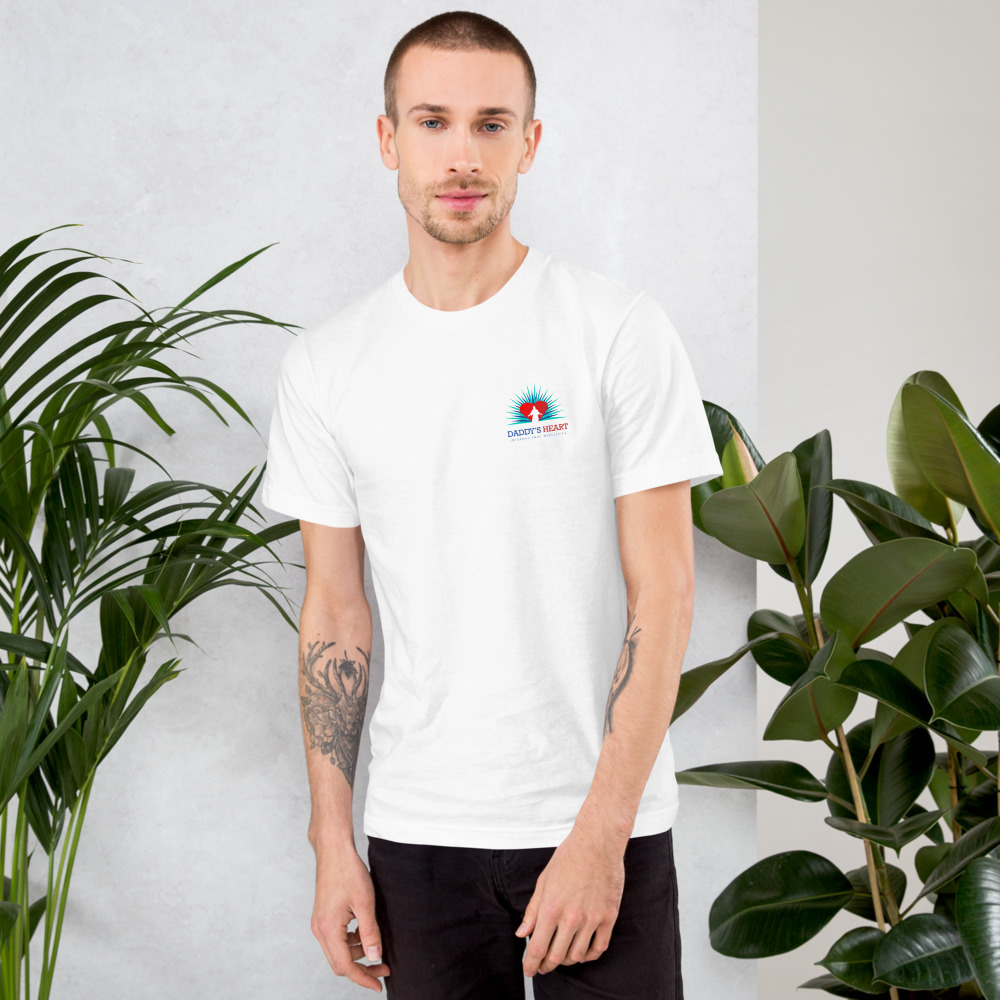 unisex jersey t shirt white front 624b350cea074